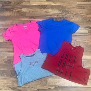 Nike workout tops.